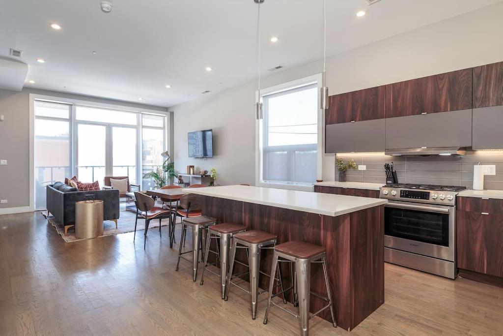 Breathtaking Downtown Penthouse A - Sleeps 11 Villa Chicago Ngoại thất bức ảnh